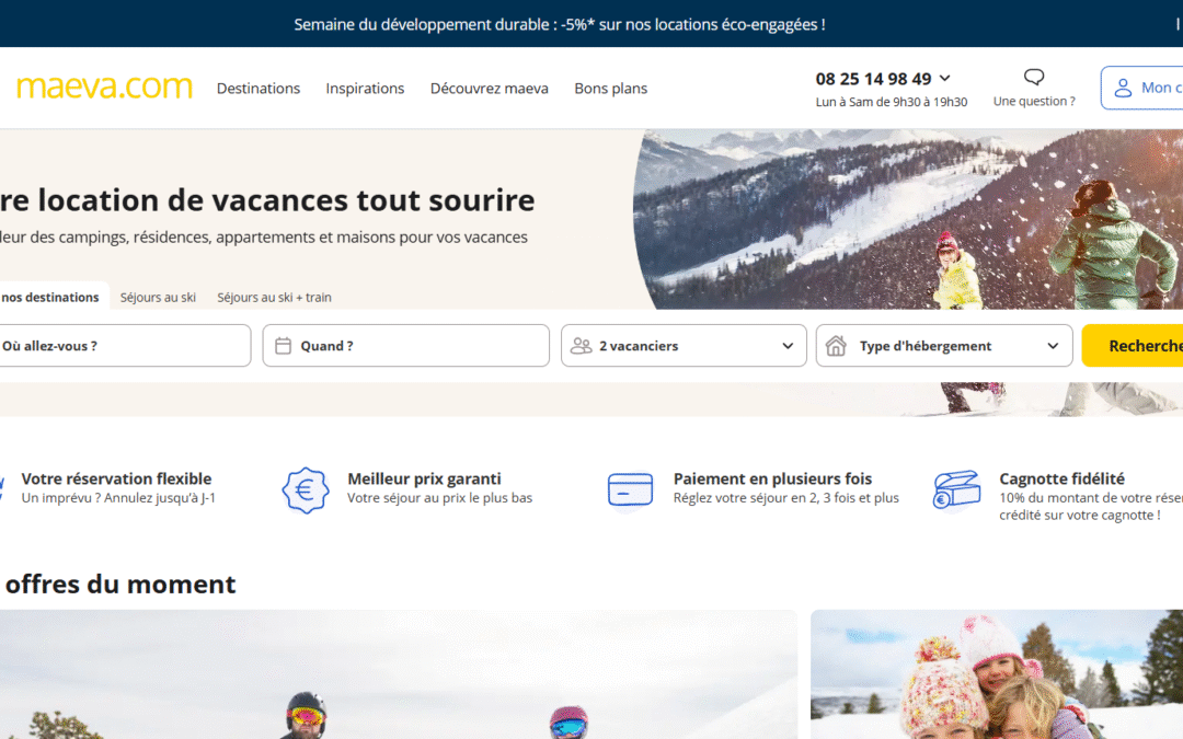 Maeva : ce qu’il faut savoir avant d’investir dans le tourisme de vacances